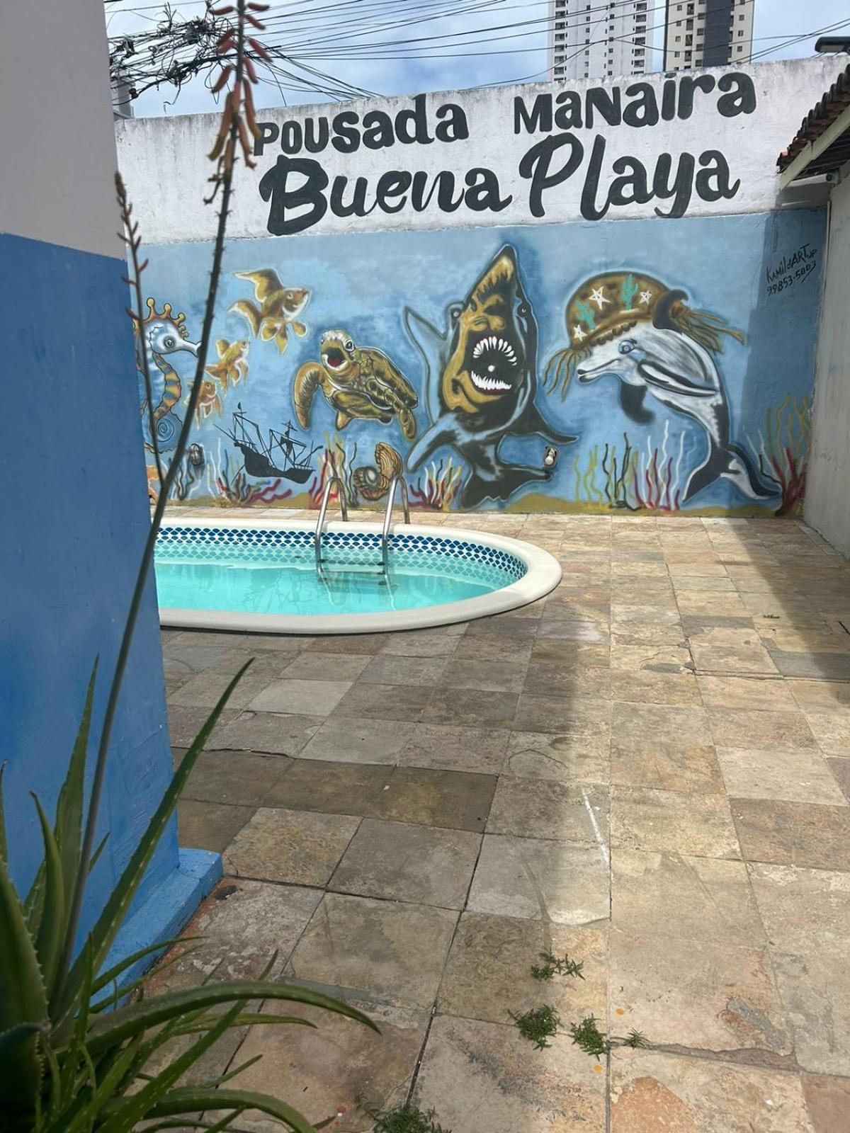 Pousada Manaira Buena Playa João Pessoa Buitenkant foto